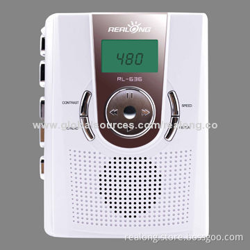 Cassette recorder with 3.55mm earphone jack